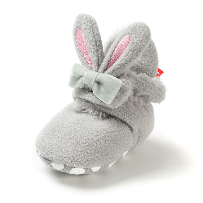 Baby Baby Meisjes Winter Warm Sneeuw Laarsjes Soft Sole Crib Schoenen Warm Anti Slip Laarzen Prewalker