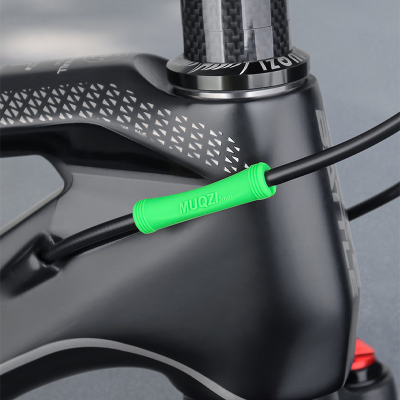 MUQZI 4/8 Uds MTB funda protectora de cambio de freno marco de bicicleta de carretera Cable carcasa línea cubierta protectora de goma accesorios de bicicleta