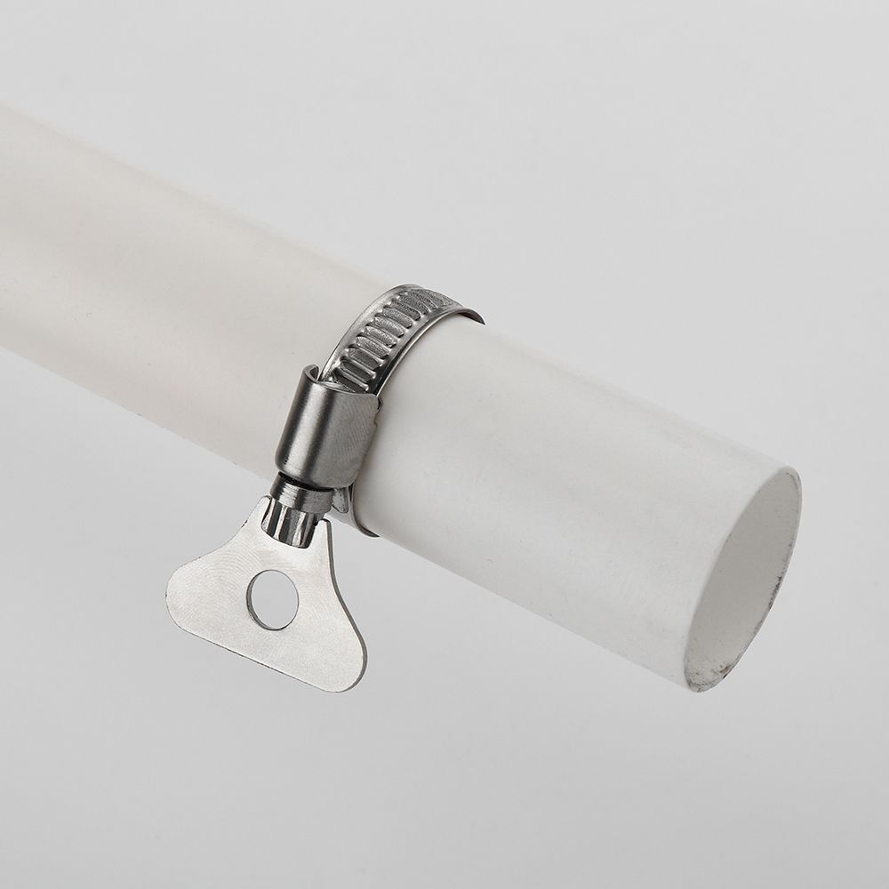 201 Edelstahl Wurm Getriebe Schlauch Klemme Einstellbare 10-60mm Klemme Schlüssel Schlauch Clip Für Wasser Rohr Sanitär Automobil Mechanische