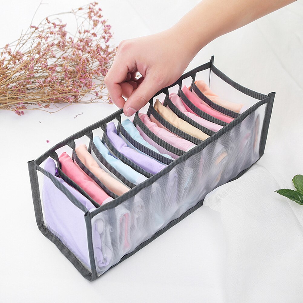 Boîte de rangement pliable pour sous-vêtements, 1 unité, organiseur de tiroir pour sous-vêtements, chaussettes et soutien-gorge