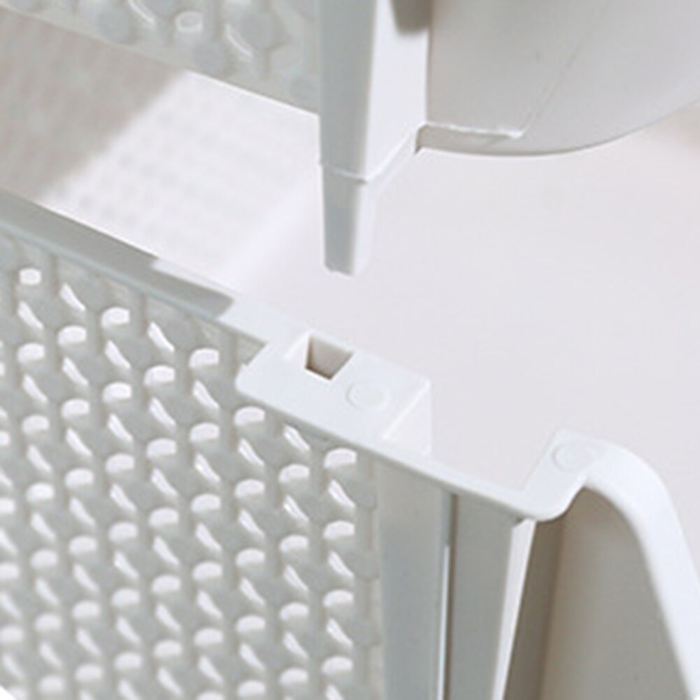 Kitchen Storage Basket Plastic Multi-functional Hollow Vegetables Fruit Racks Stackable Organizer FP8