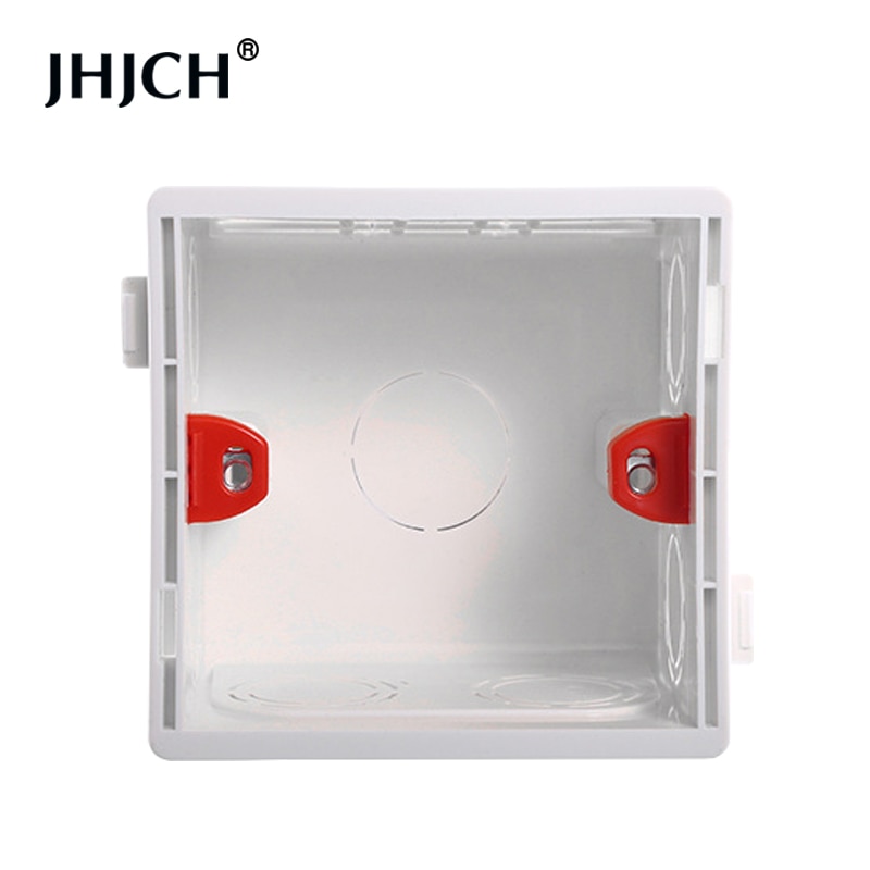 86 type British Standard electrical adjustable mounting box cassette switch socket junction box concealed internal mounting box