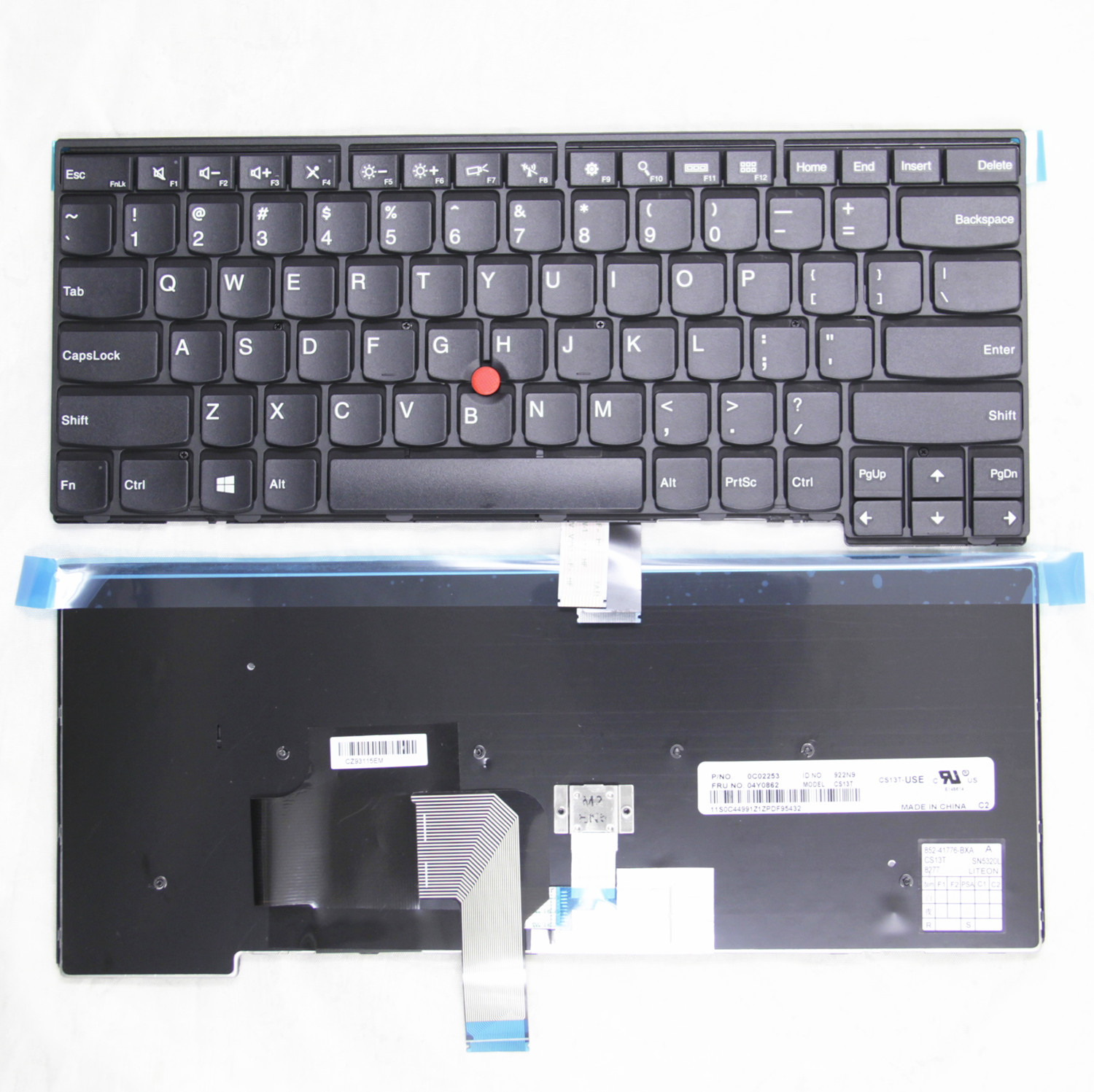 Us tastatur til lenovo thinkpad  l440 l450 l460 l470 t440 t440s t431s t440p t450 t450s t460 e431 e440 engelsk bærbar: L470 mus