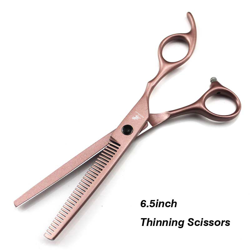 7.0inch pet grooming scissors set straight cut teeth cut fish bone scissors prt grooming: Thinning Scissors