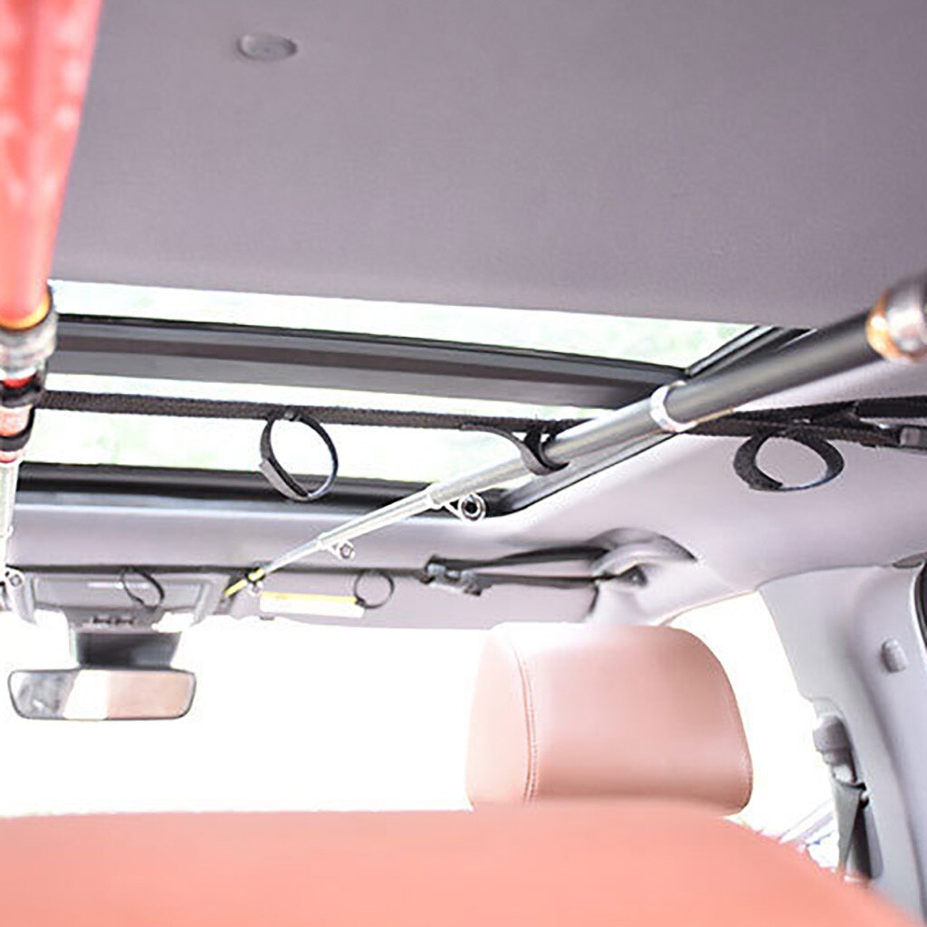 40^Car Mounted Rod Carry For Fishing In-Vehicle Storage Of Fishing Rod Carriers Dedicated To Assisting Grip Dedicated 3 Row Seat