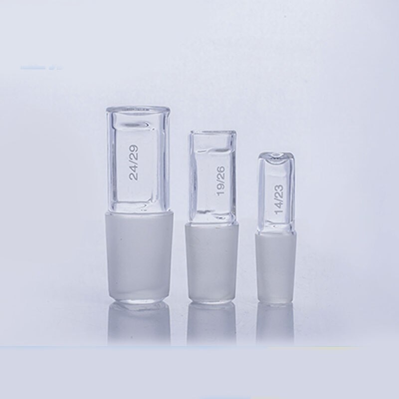 Glass hollow plug 24 standard mouth plugsealing plug glass stopper thick material