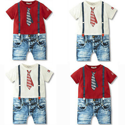 Summer Bib Overall Shorts For Boys Blue Denim Boys Clothes Child Clothes