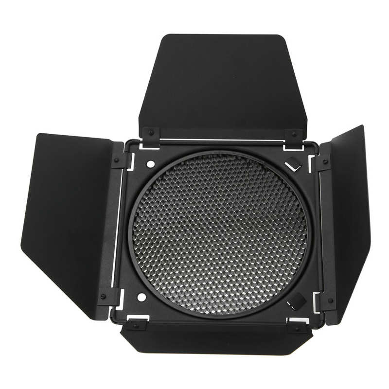 Déflecteur de lumière à quatre feuilles pour abat-jour de photographie Standard de 180mm, barrière lumineuse pour personnes
