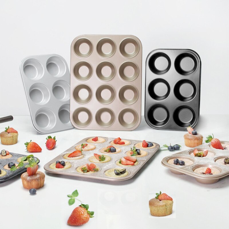 Square Non-stick Cake Dish Pan Tools Muffin Mold For Baking Bread Pudding Cupcake Tray Pie Bakeware