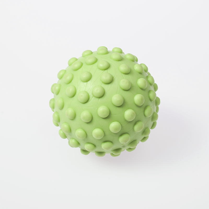 4.5CM Massage Ball Fitness Yoga Balls Muscle Relax Apparatus Trigger Point Fitness Equipment Ball Hand Foot Pain Stress Relief: Green