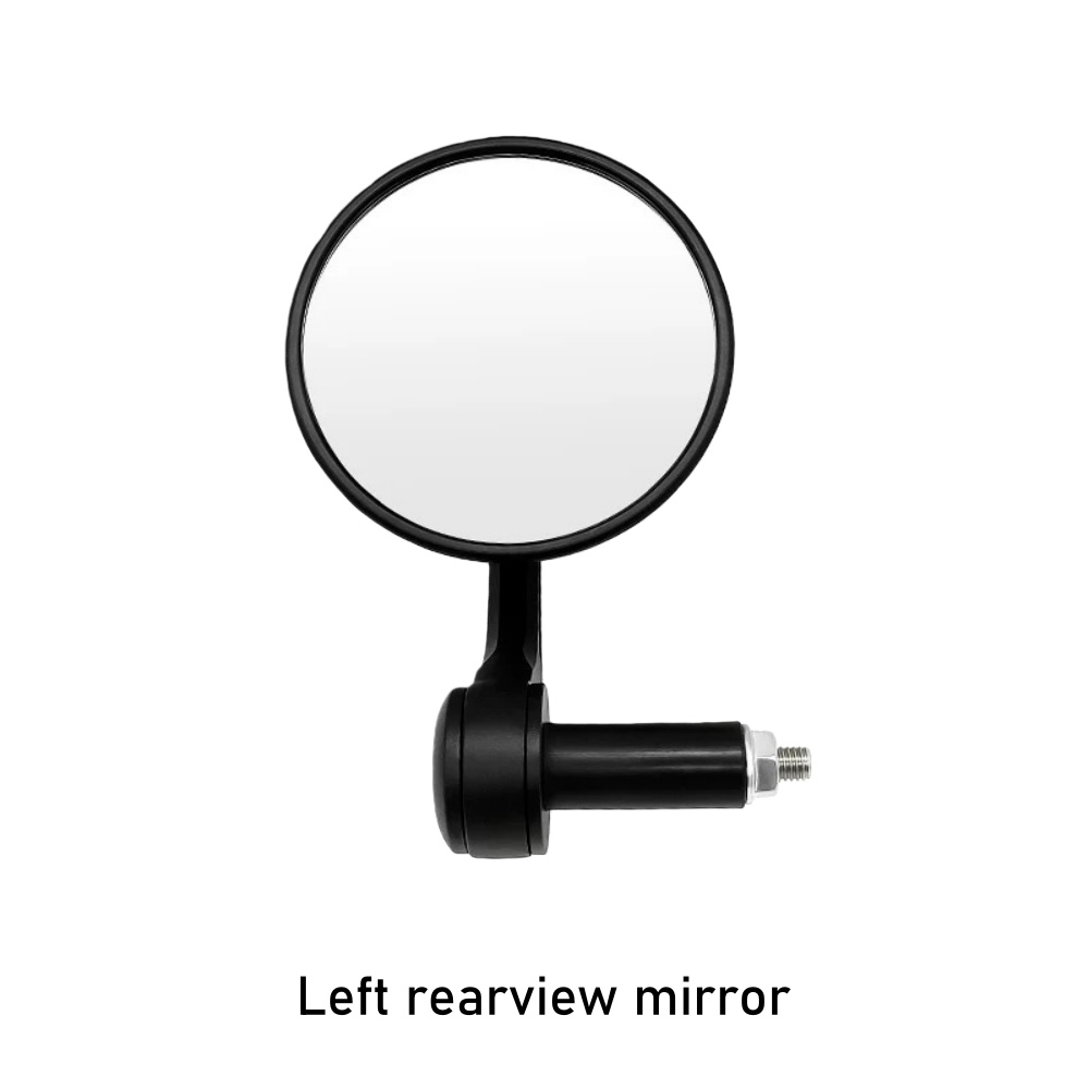 Original Benda motorcycle Napoleon 500/250 rearview mirror, handlebar mirror, and grip mirror parts.: army green
