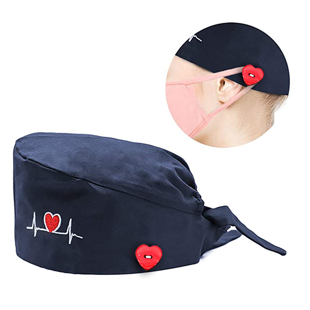 # H30 sombreros estampados a la para hombres y mujeres, gorro de trabajo informal Unisex, gorro boofante