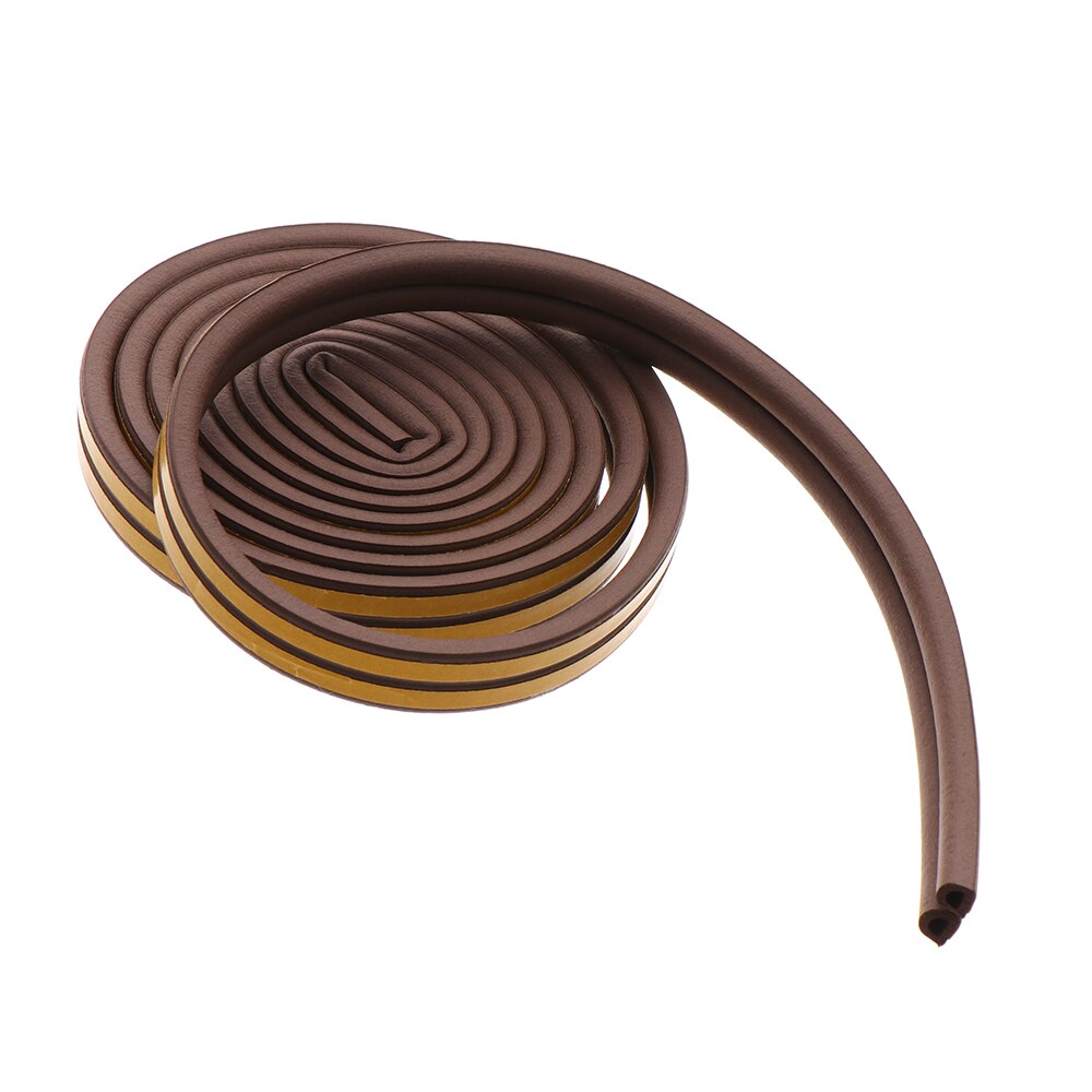 5/10M Anti Collision Foam Draught Excluder Soundproof Self Adhesive Window Door Seal Strip Home Hardware