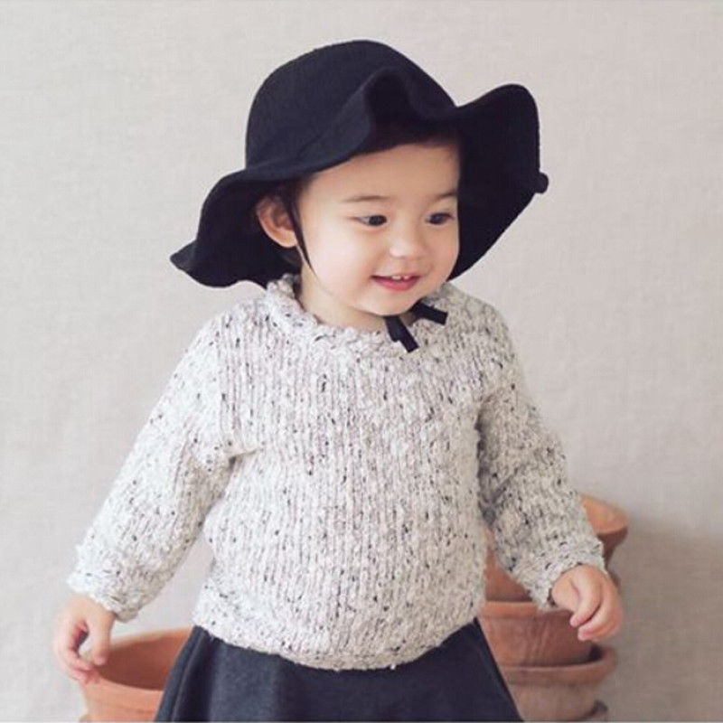 Verano recién nacido bebé niñas niños gorra Casual sol playa viaje algodón gran ala protección solar bebé sombrero
