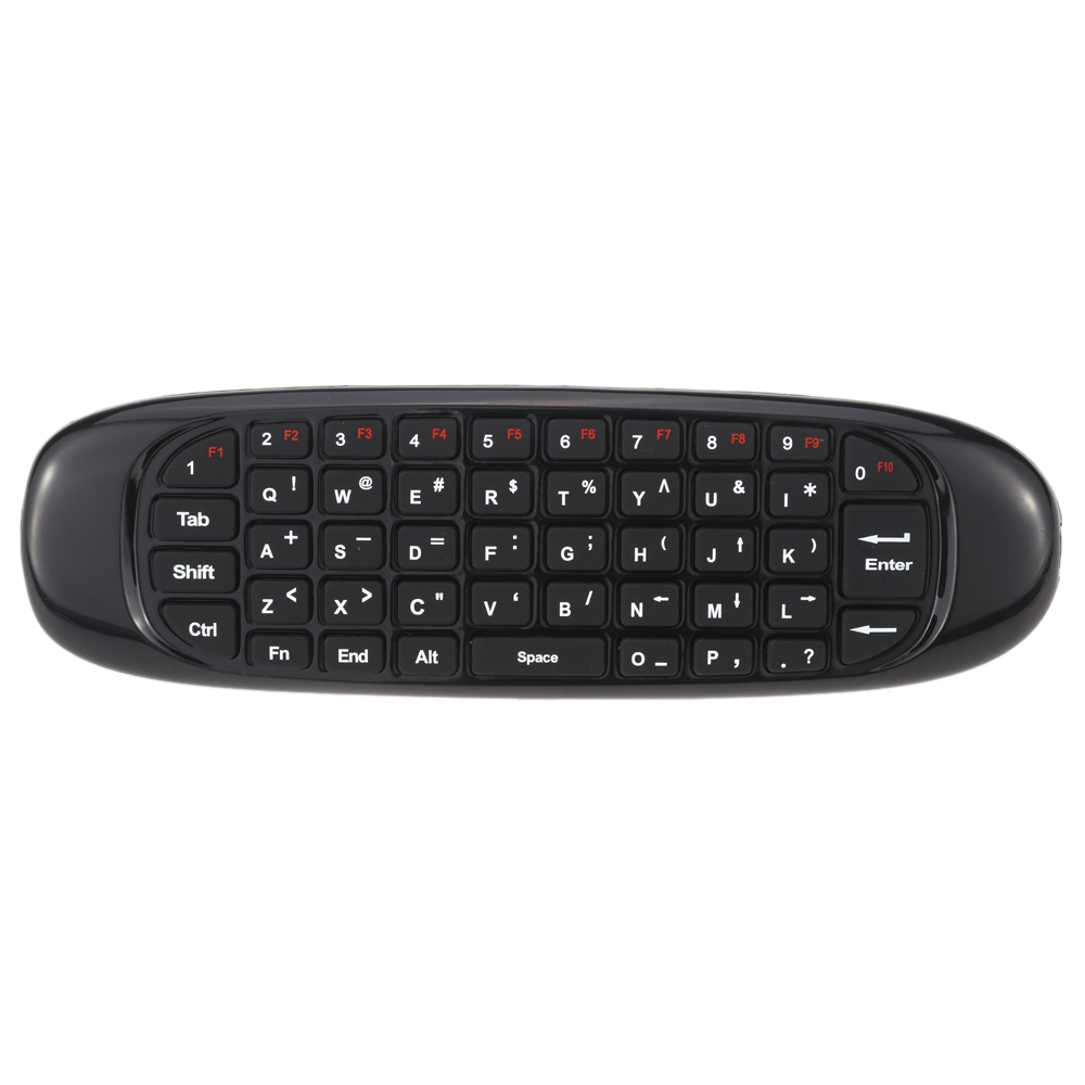 7 färgbakgrundsbelyst rysk engelsk  c120 gyroskop fly air mouse 6- axlig sensor android fjärrkontroll mini 2.4 ghz trådlöst tangentbord