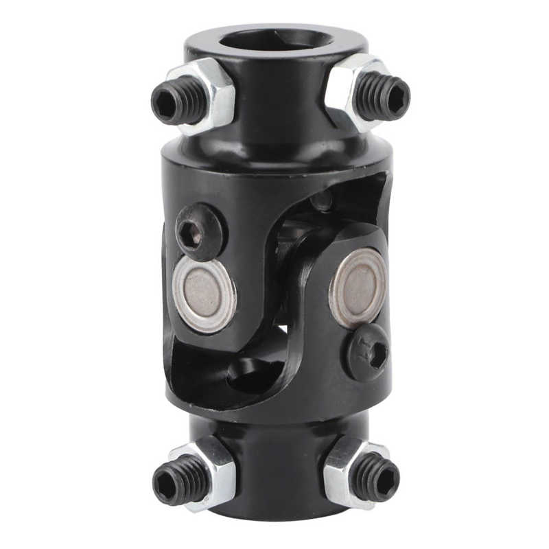 Car Steering Shaft Joint Stainless Steel Steering Shaft U Joint Coupler 3/4in DD x 3/4in Universal Accessory for Car Car