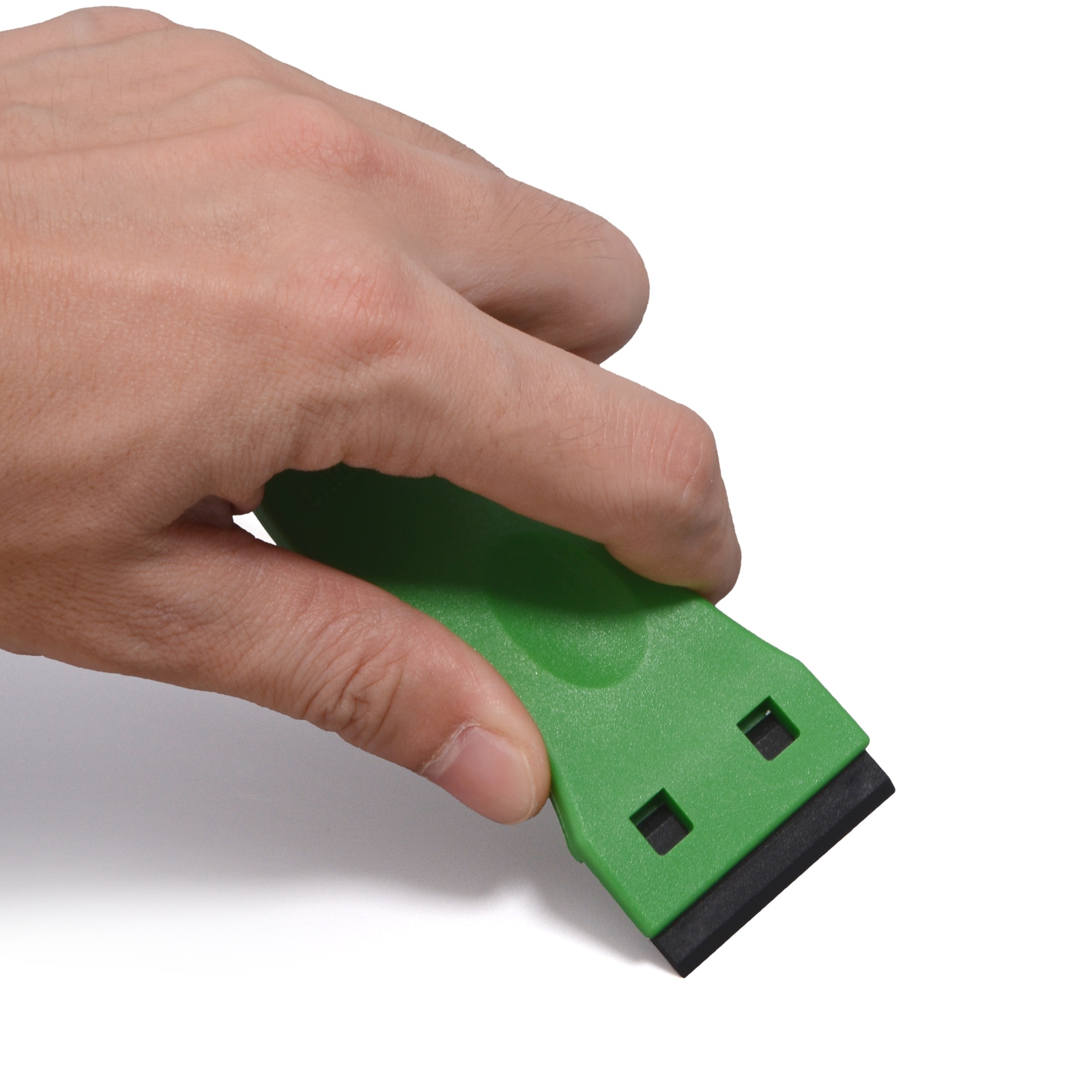 FOSHIO Car Sticker Remover Razor Scraper+10pcs Razor Blade Window Tint Glass Cleaning Tool Vinyl Car Wrap Carbon Fiber Squeegee