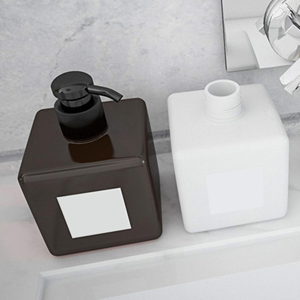 250/450Ml Duidelijk Fles Vierkante Dispenser Zeep Schuim Schuimende Pomp Lege Plastic Storage Container Vloeibare Douchegel Schuim pomp