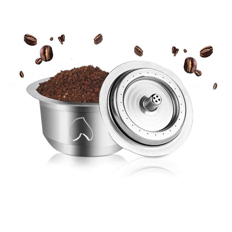 Reusable Coffee Capsules Stainless Steel Reusable Coffee Pod Coffee Espresso Refillable Coffee Pods