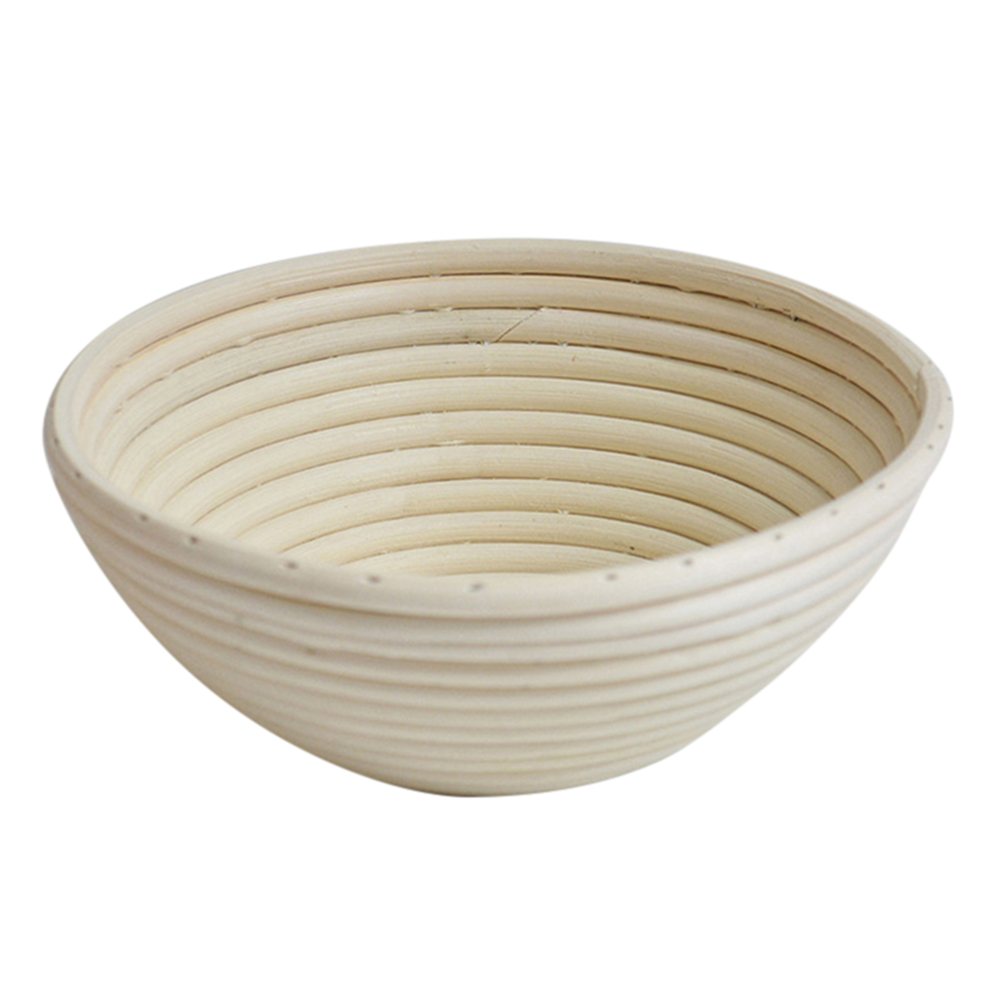Bread basket round Banneton dough rose rattan, used for home baking Indonesian rattan bread storage basket kitchen storage HUG