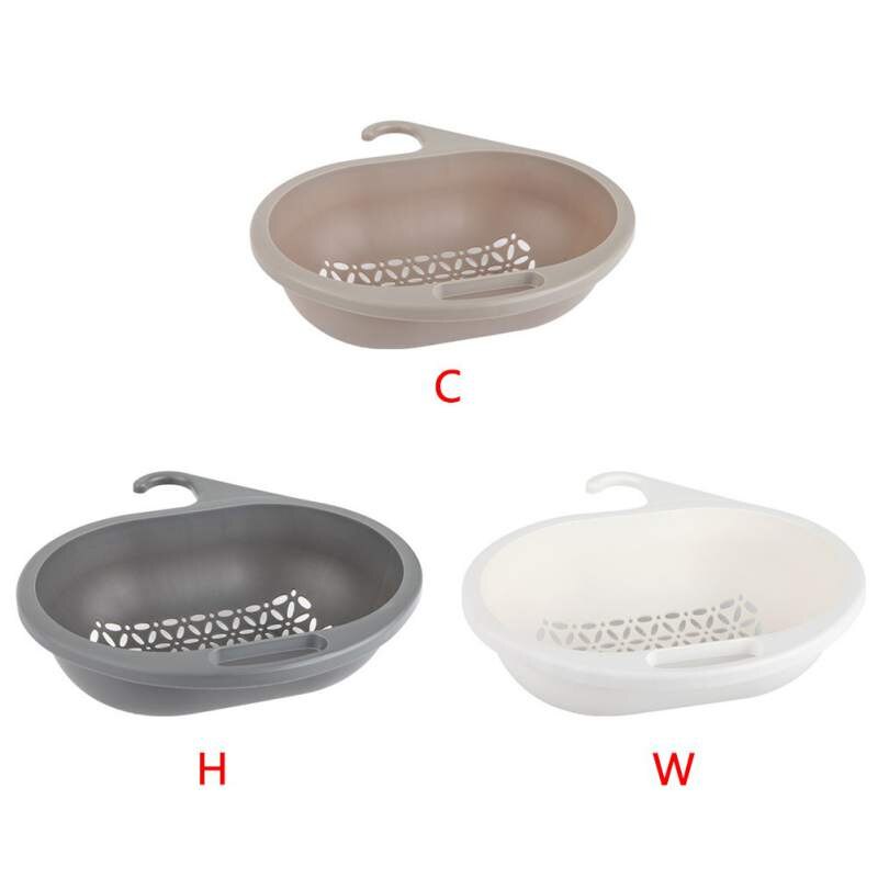 Kitchen Vegetable Washing Basket Kitchen Wash Hanging Storage Baskets Drain Rack Tools Kitchen Drain Basket