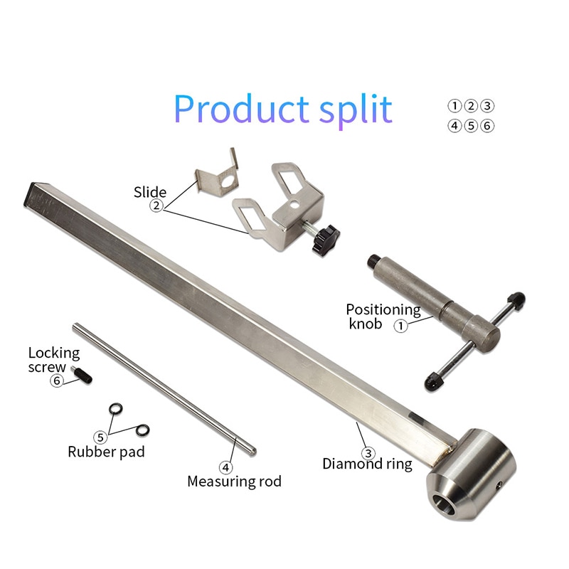 MTB Road Bike Derailleur Hanger Alignment Gauge Alignment Ranging Tool Measure Straighten Dropout Tool Bike Accesso