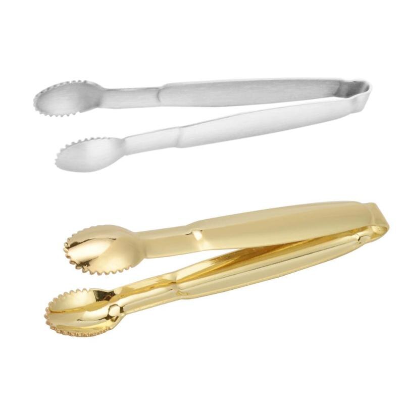 Pinza para té café azúcar Clip Acero inoxidable pinzas Mini pinza café pequeña pinza para té s herramienta hogar cocina Bar 1 ud.