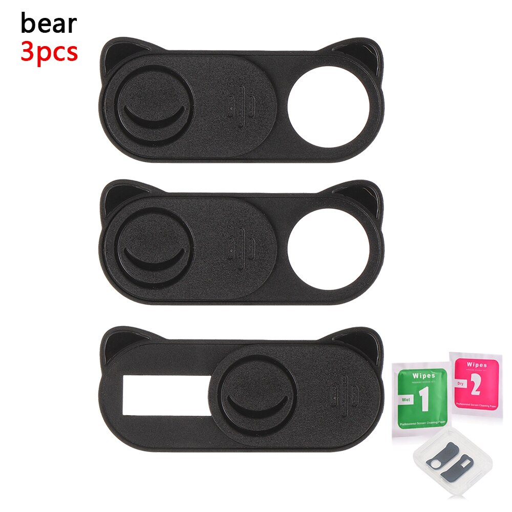 3pcs/Pack Webcam Cover Slider Shutter Universal Privacy Security Camera Sticker for Laptop Phone Tablet Computer: 9