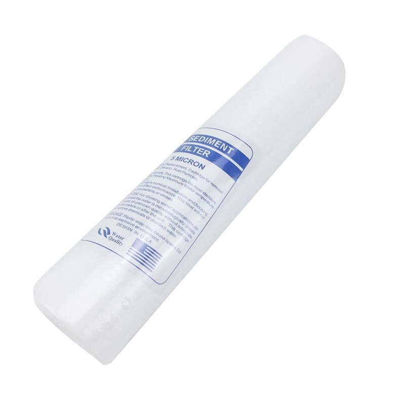 10 Inch 1-Micrometre Sediment PP Cotton Water Purifier Filter Cartridge Reverse Osmosis System
