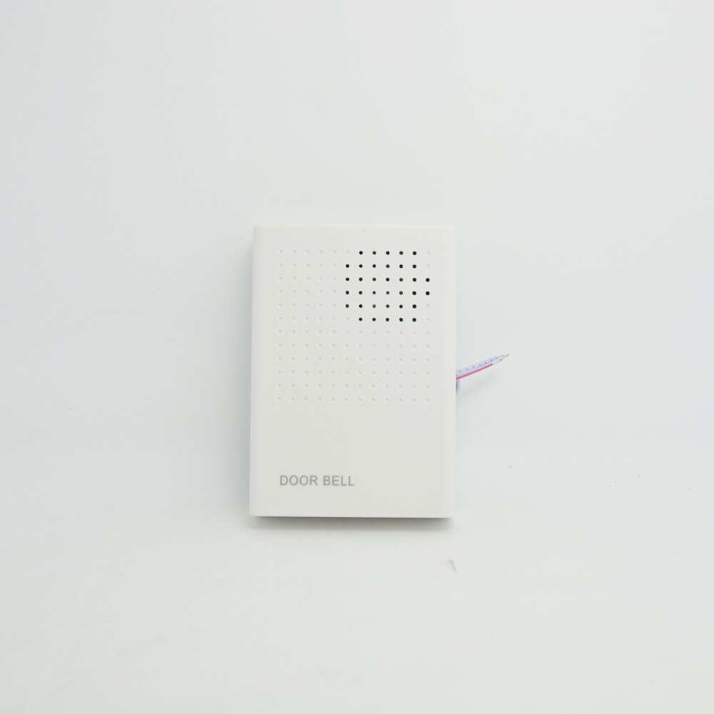 (1 set) Wired Door Bell Home Access Control Intercom DingDong 3V battery with release push button For