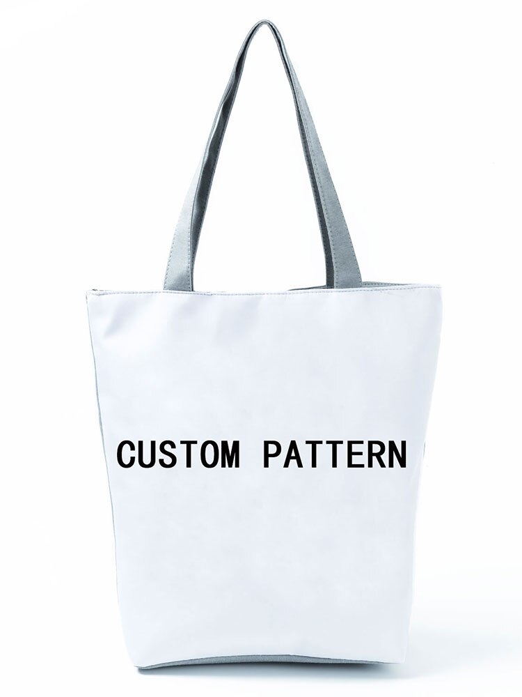 Sac à main réutilisable et Portable pour femmes, sac à épaule avec imprimé de dessin animé d'infirmière pliable de grande capacité pour voyage plage