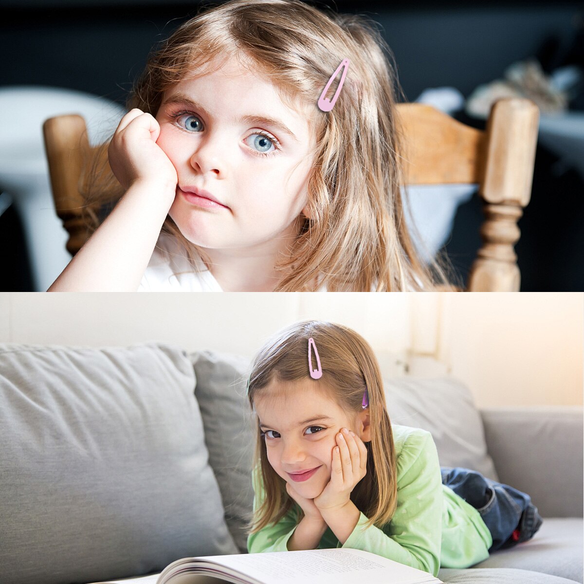 50pcs Hairpin Barrette Metal Hair Clip Hair Pin Hair Styling Tool Bobby Pin Barrette Sets Multi Hair Accessaries Headwear