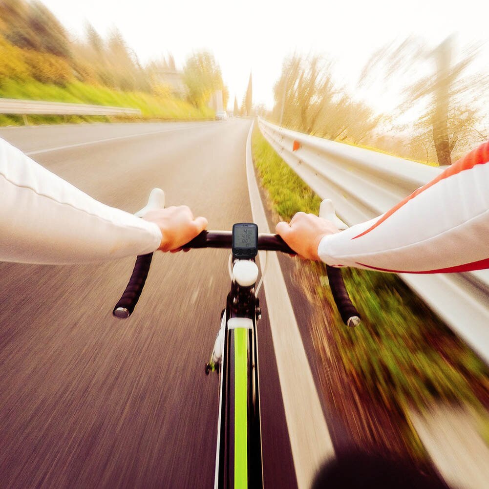 563B Waterproof Bicycle Speedometer Backlight Display Bike Computer Odometer Kilometer Counter for Bicycle Stopwatch