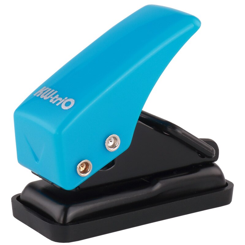 QUIZIAN Mini Single Hole Punch Portable Punching Machine Paper Craft Machine Cutter Coated paper DIY Card Offices Stationery: D