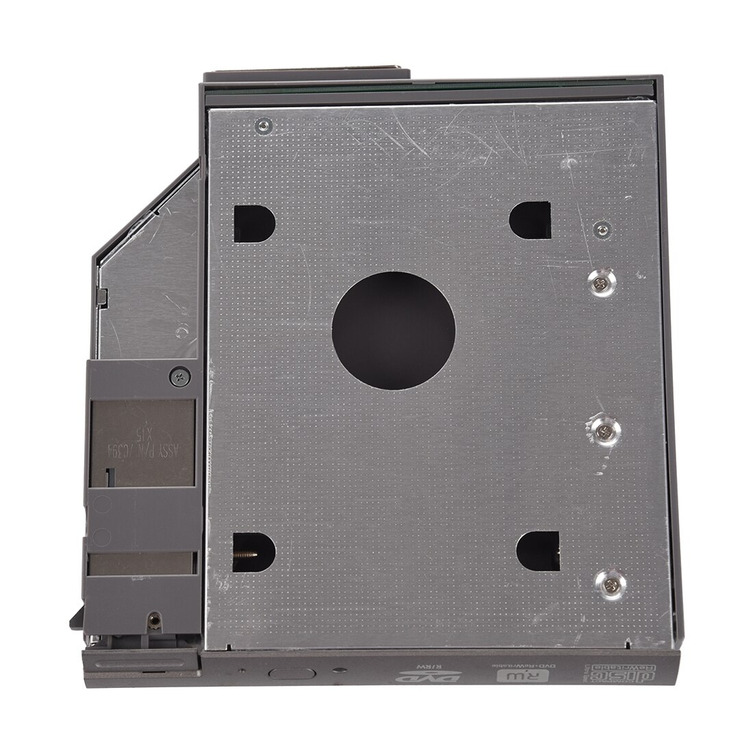 Sata 2nd hårddisk hdd bay caddie adapter för dell latitude  d600 d610 d620 d630 silver