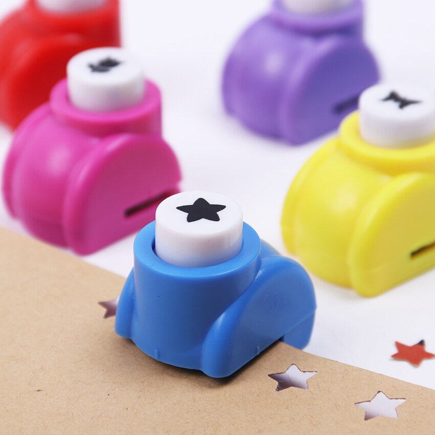 Mini bilden Handwerk schlagen Zubehör Kleine Präge Maschine Blumen Sammelalbum DIY Locher Scrapbooking Werkzeuge