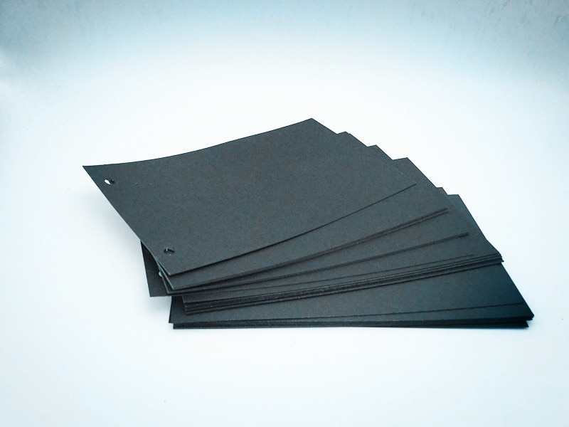 Cute Mini DIY Handmade Black Paper Sheets for 5 Inch Scrapbook Photo Album