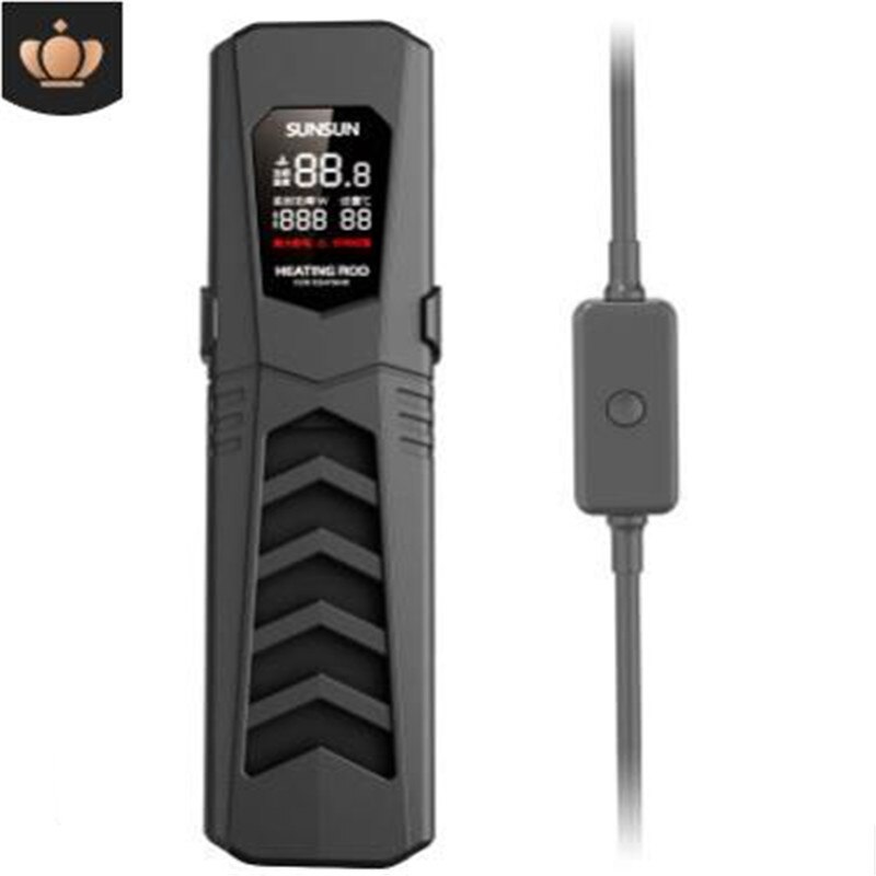 Double Display Automatic Thermostat Bottom Filter Heating Rod PTC Explosion-proof Heater