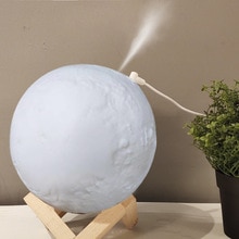 Umidificatore d'aria diametro 15cm per giove, luna, terra (senza batterie, touch tricolore)