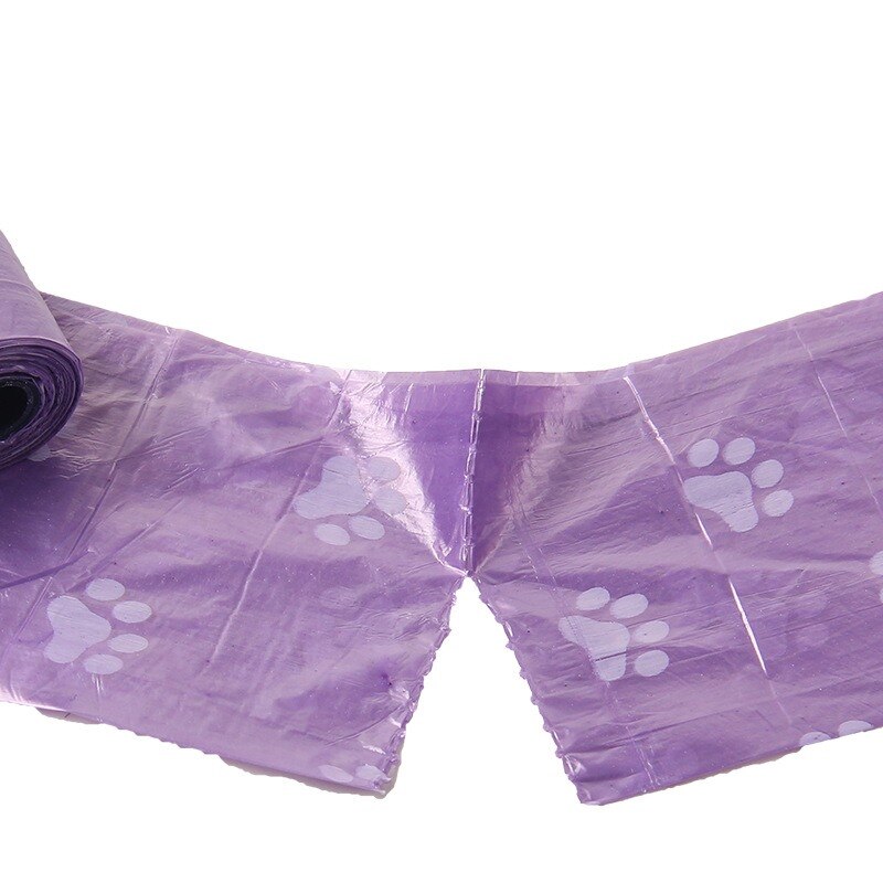 Biodegradable Pet Dog Poop Bag Zero Waste Dog Pooper Bags Paw Doggy Litter Poop Bag Dispenser Pets Products For Dogs