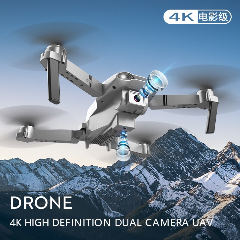 Drone RC 4K HD doppia fotocamera fotografia aerea professionale WIFI FPV pieghevole Quadcopter altezza Hold DronToy