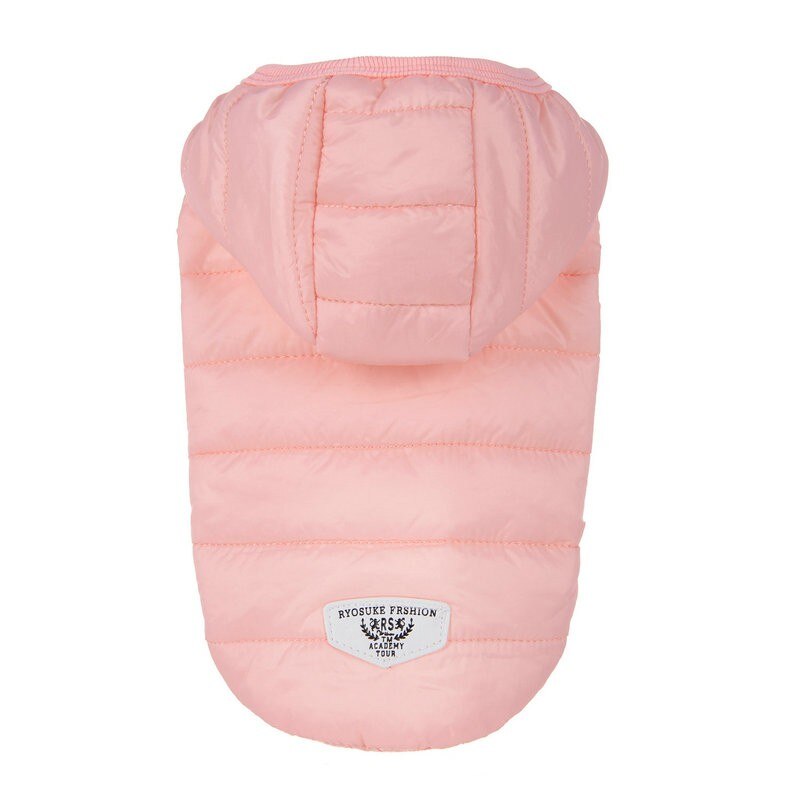 Chihuahua Winter Warm Pet Dog Coat Jacket Waterproof Clothes For Small Dogs Medium Large Dog Clothes Puppy Chihuahua XS-XL: Pink / S