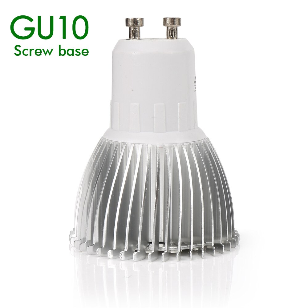Led kweeklamp hydrocultuur groeilamp  e27 led kweeklampen  gu10 full spectrum 85-220v uv ir lamp plant  e14 bloem zaailing fitolamp: Gu10 / 18 leds volledig spectrum