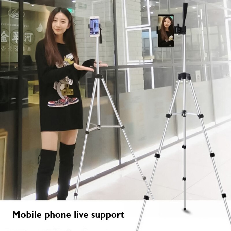 Phone Tripod Self-Timer Flexible Mount Holder Tripod Stand Aluminum alloy Phone Mount For Camera Phone Ipad Stand