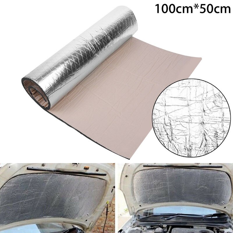 Car Door Sound Proofing Deadening Closed-cell Foam Insulation Heat Mat Shield Pad Woofer Noise Insulation Soundproof