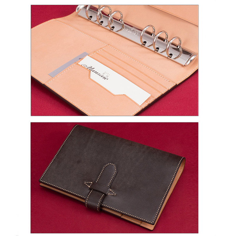 1Set DIY Acrylic Template A6 Loose-leaf Notepad Leather Craft Pattern DIY Stencil Sewing Pattern 10.5cm*14.8cm