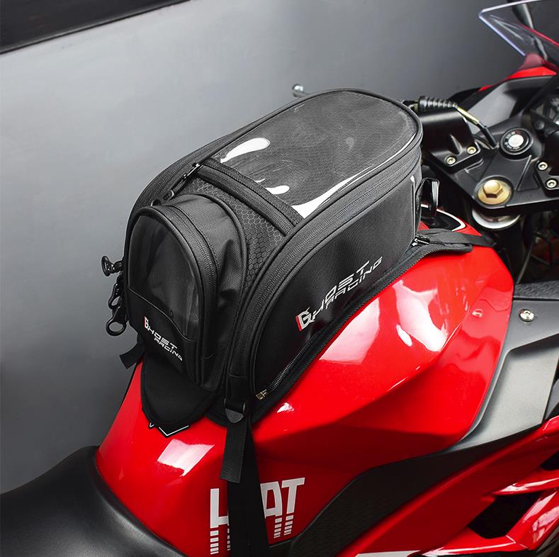 Motorcycle riding touch screen navigation fuel tank bag motorcycle cross-country motorcycle storage bag shoulder bag