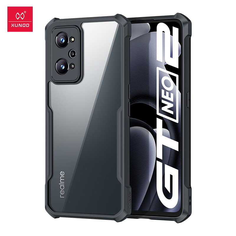 Xundd – coque antichoc transparente pour Realme GT Neo 2 GT2, étui de Protection complète pour lentille d&#39;appareil photo: For GT Master