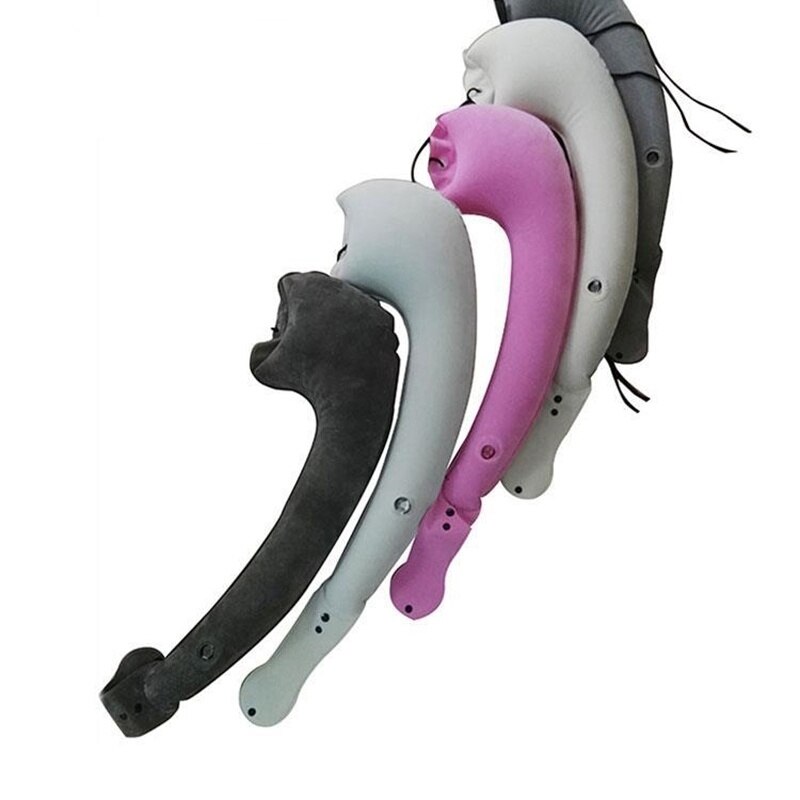 Inflatable Travel Pillow Portable U Long Pillow Neck Pillow Nap By Car Train Aircraft Hard Napping Seat Sleeping Artifact