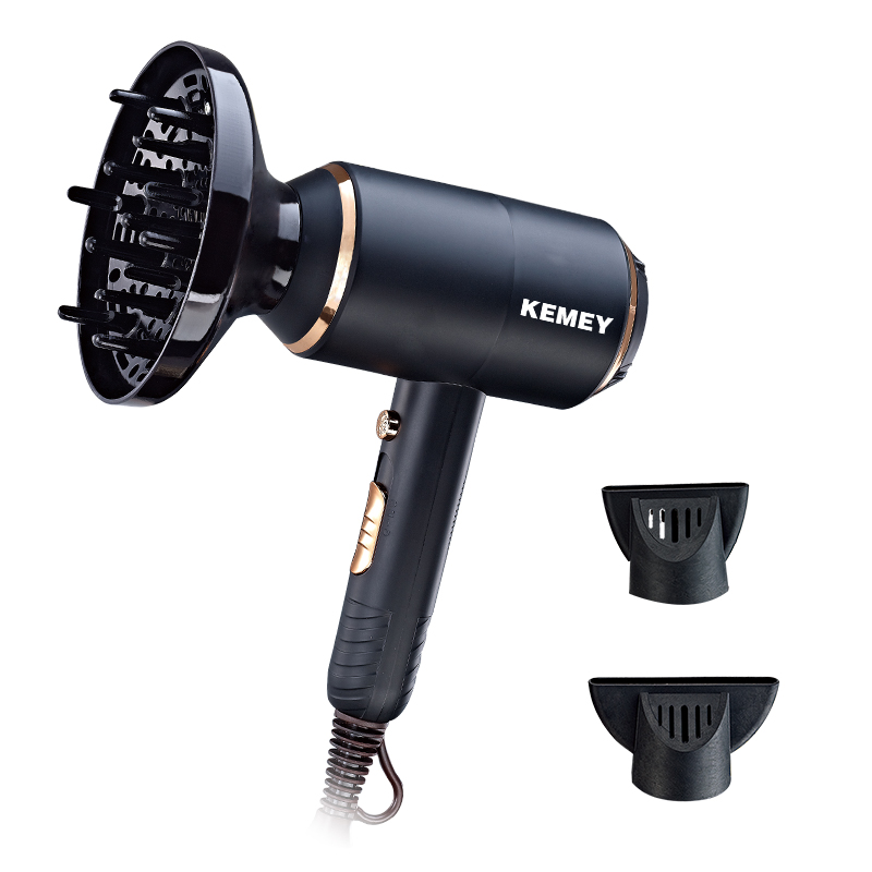 Kemey KM-8896 4000W Föhn Wind Power Krachtige Elektrische Föhn /Cold Air Haardroger Kapper Salon Gereedschappen 220V: Default Title